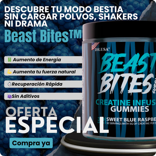 BEAST BITES GOMITAS DE CREATINA