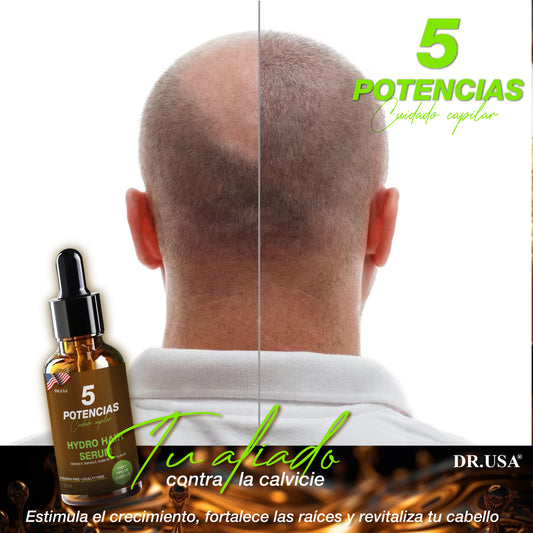SERUM CONTRA LA CAIDA DEL CABELLO 5 POTENCIAS