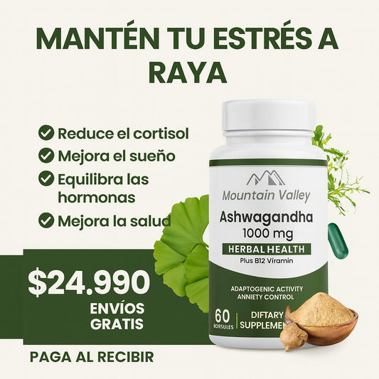 ASHWAGANDHA MOUNTAIN VALLEY 1000 mg
