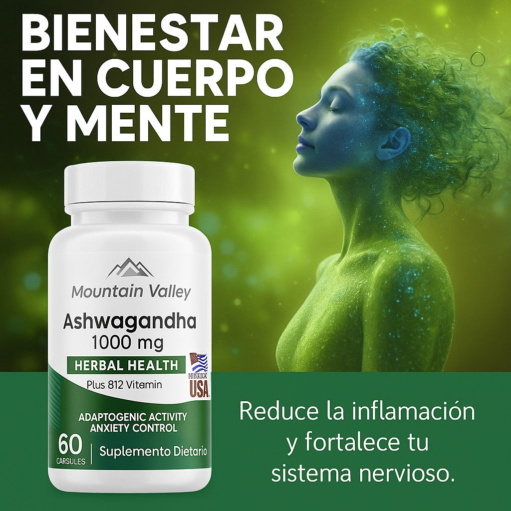 ASHWAGANDHA MOUNTAIN VALLEY 1000 mg