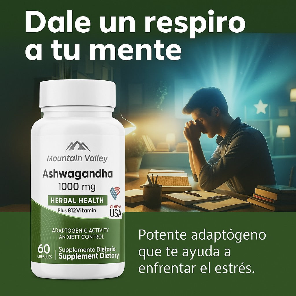 ASHWAGANDHA MOUNTAIN VALLEY 1000 mg