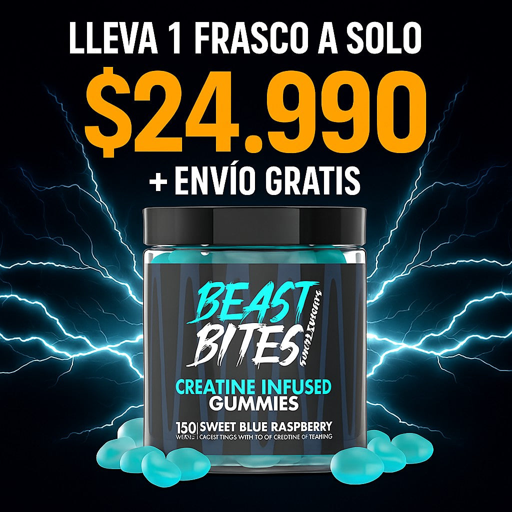 BEAST BITES GOMITAS DE CREATINA