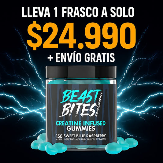 BEAST BITES GOMITAS DE CREATINA