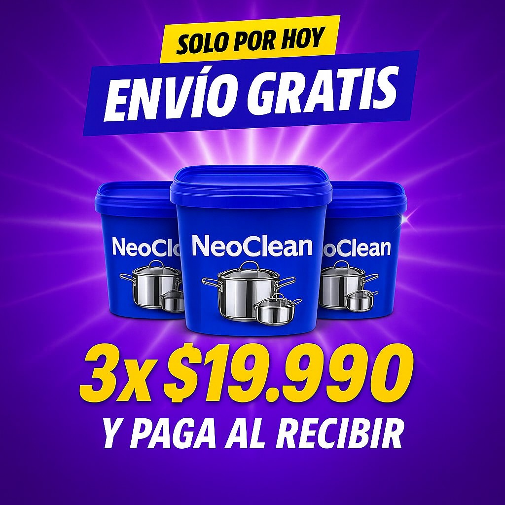 3 X1 LIMPIA GRASA EN PASTA DE 500GRS NEOCLEAN™