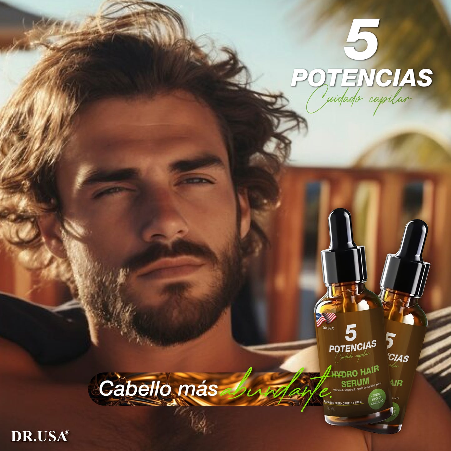 SERUM CONTRA LA CAIDA DEL CABELLO 5 POTENCIAS