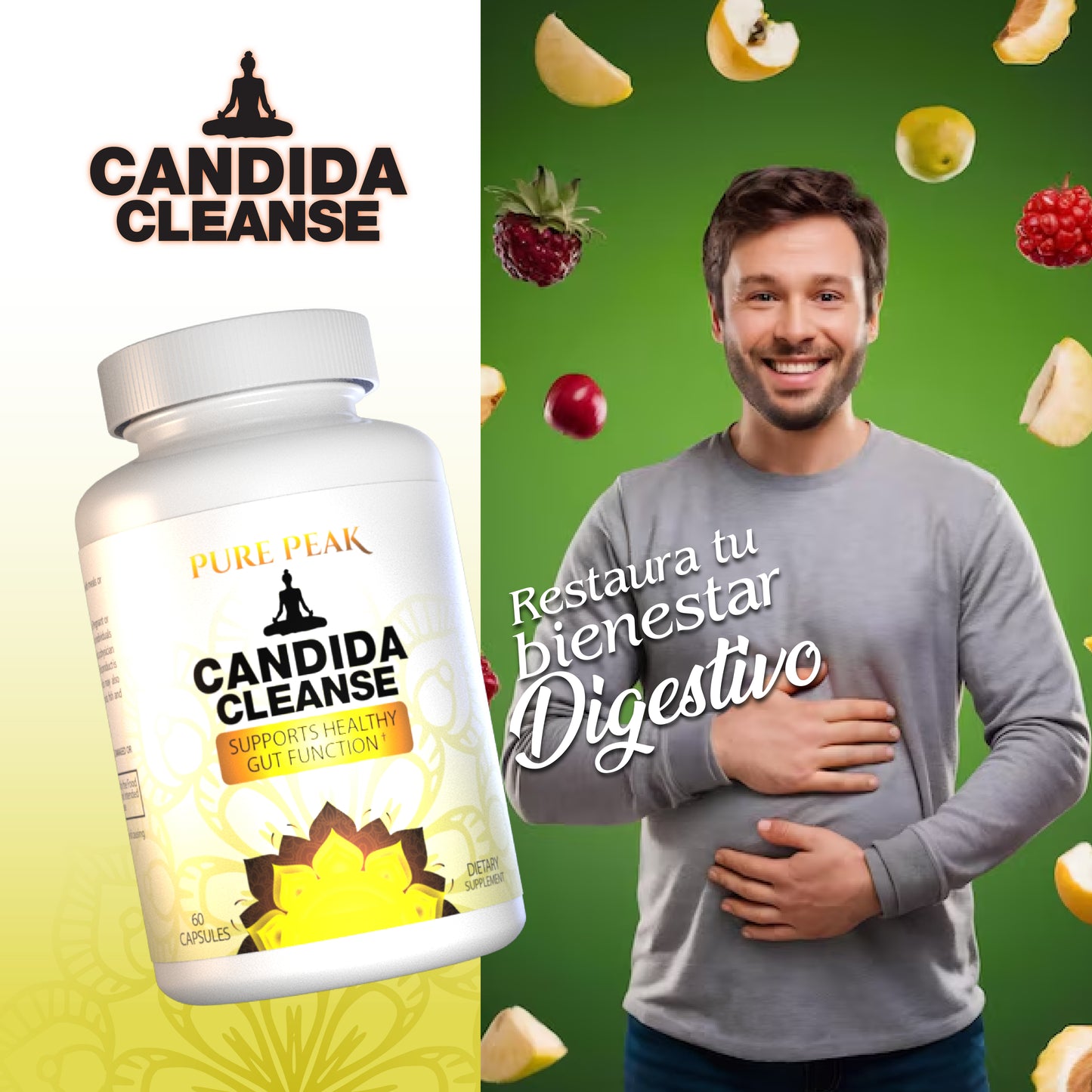 2x1 Candida Cleanse (Limpiador de Hongo Cándida)